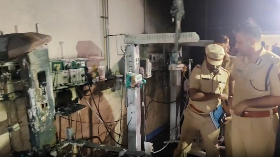 Amravati District Hospital Fire Three Newborns Dead in Maharashtra