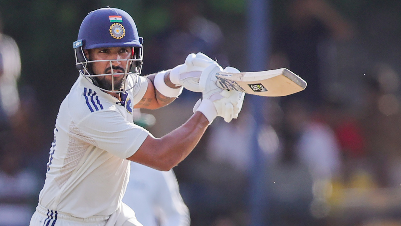 Sri Lanka vs India Test Dhruv Jurel close to century as rain stops play