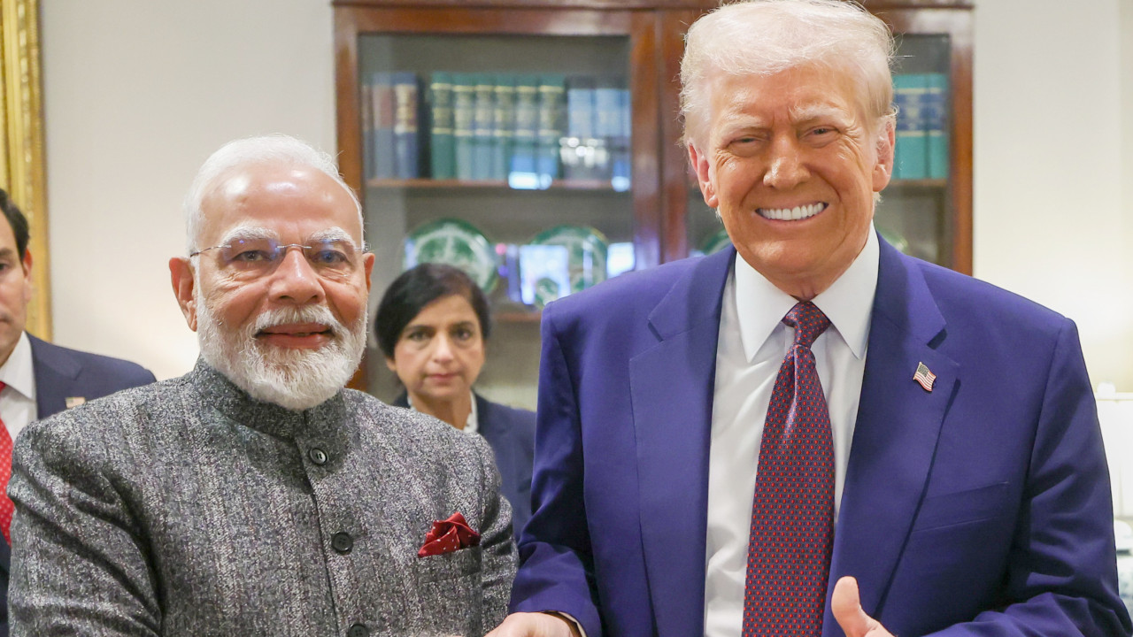 What Donald Trump did while sitting next to Modi Interesting comments from US Ambassador