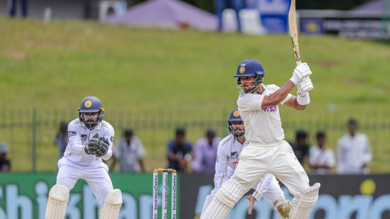 2nd Test: Jurel shines with unbeaten 95 as rain halts India's push against Sri Lanka