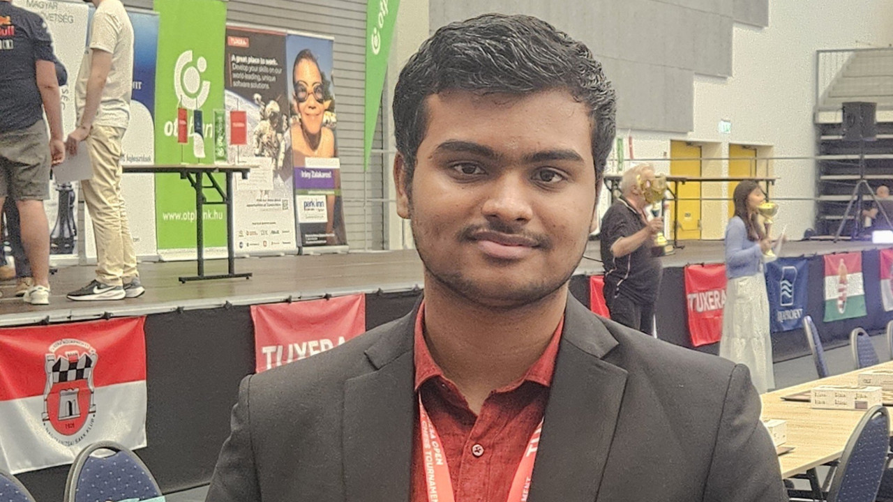 Chess: India's GM Pranesh M wins Kanizsa Open title in Hungary