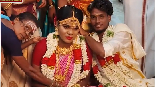 Temple priest Nagarajan marries transgender woman Sanjana as video goes viral