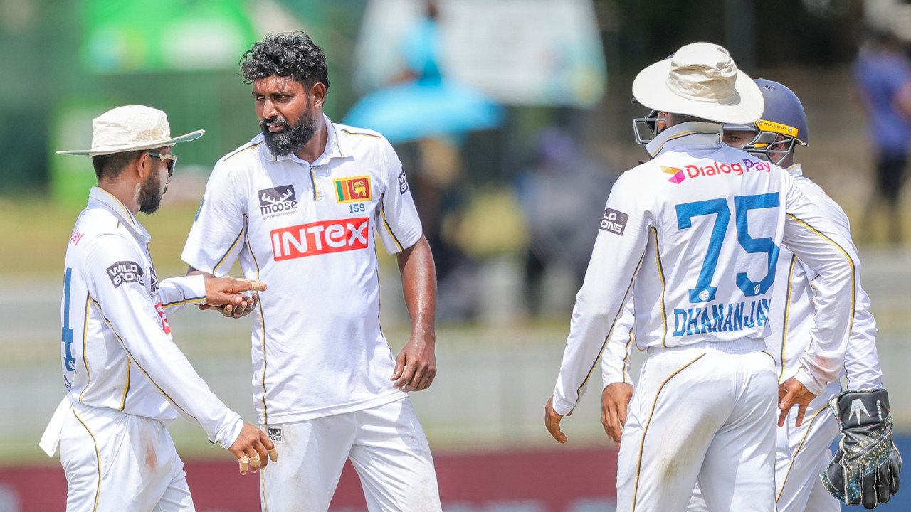 Prabhat Jayasuriya reprimanded by ICC with one demerit point