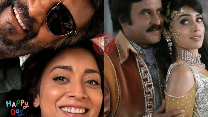 Shriya Saran in Rajinikanth Dharman viral photo sparks rumors