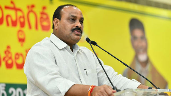 Atchannaidu slams Jagan Mohan Reddy for criminal politics and looting natural resources