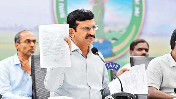 Ponguleti Srinivas Reddy key announcement on 22A lands and allegations against BRS