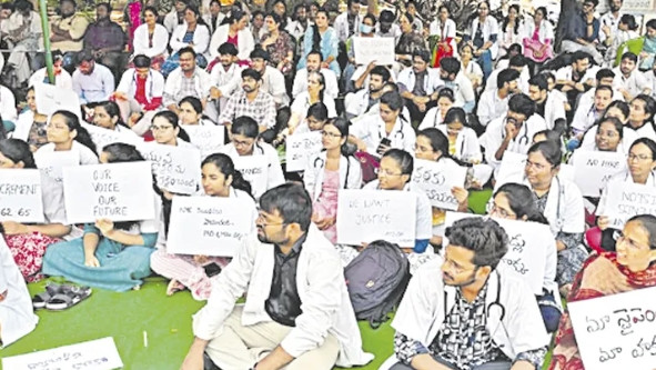 Junior doctors in AP call off strike