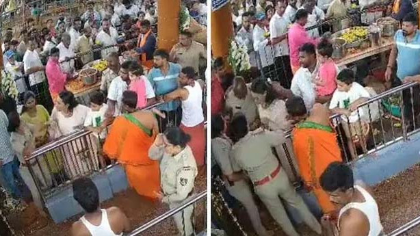 MLA daughter slaps police officer viral video father apologizes