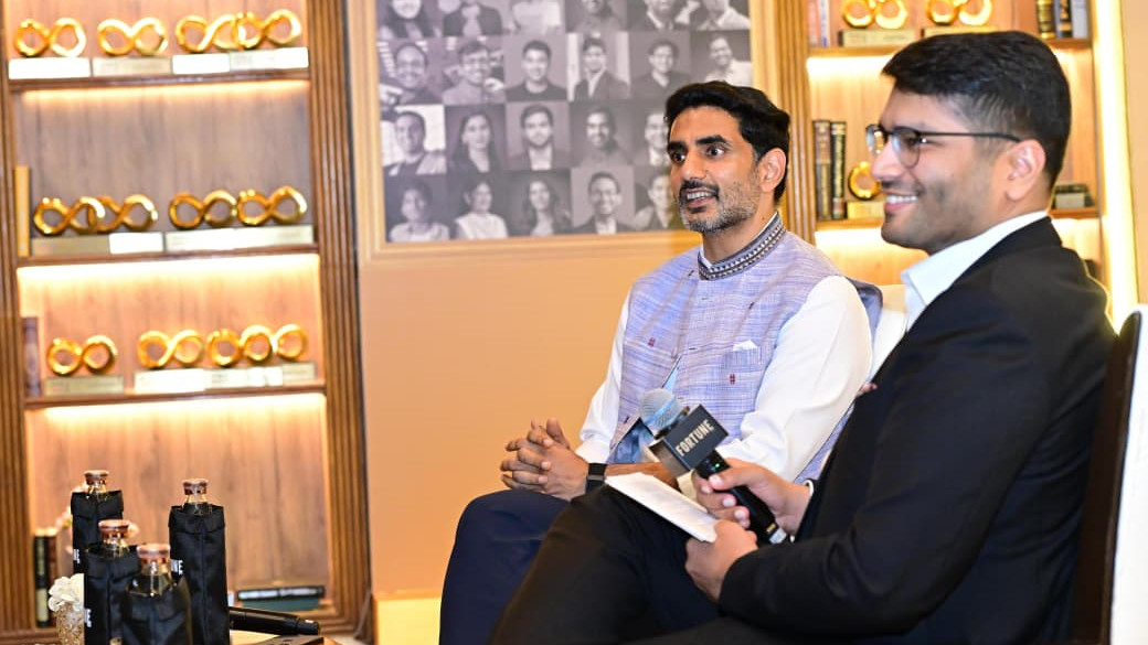 Nara Lokesh says I am only a custodian of the department in Mumbai