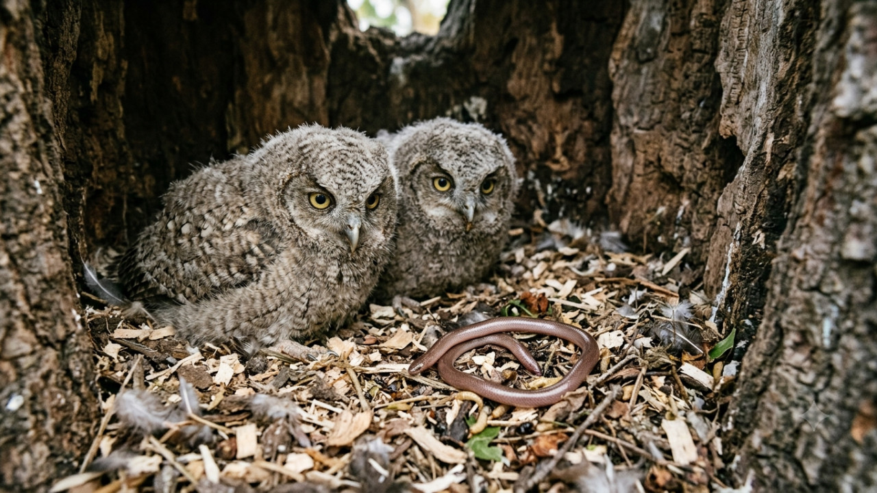 Live snakes in owl nests check out this story