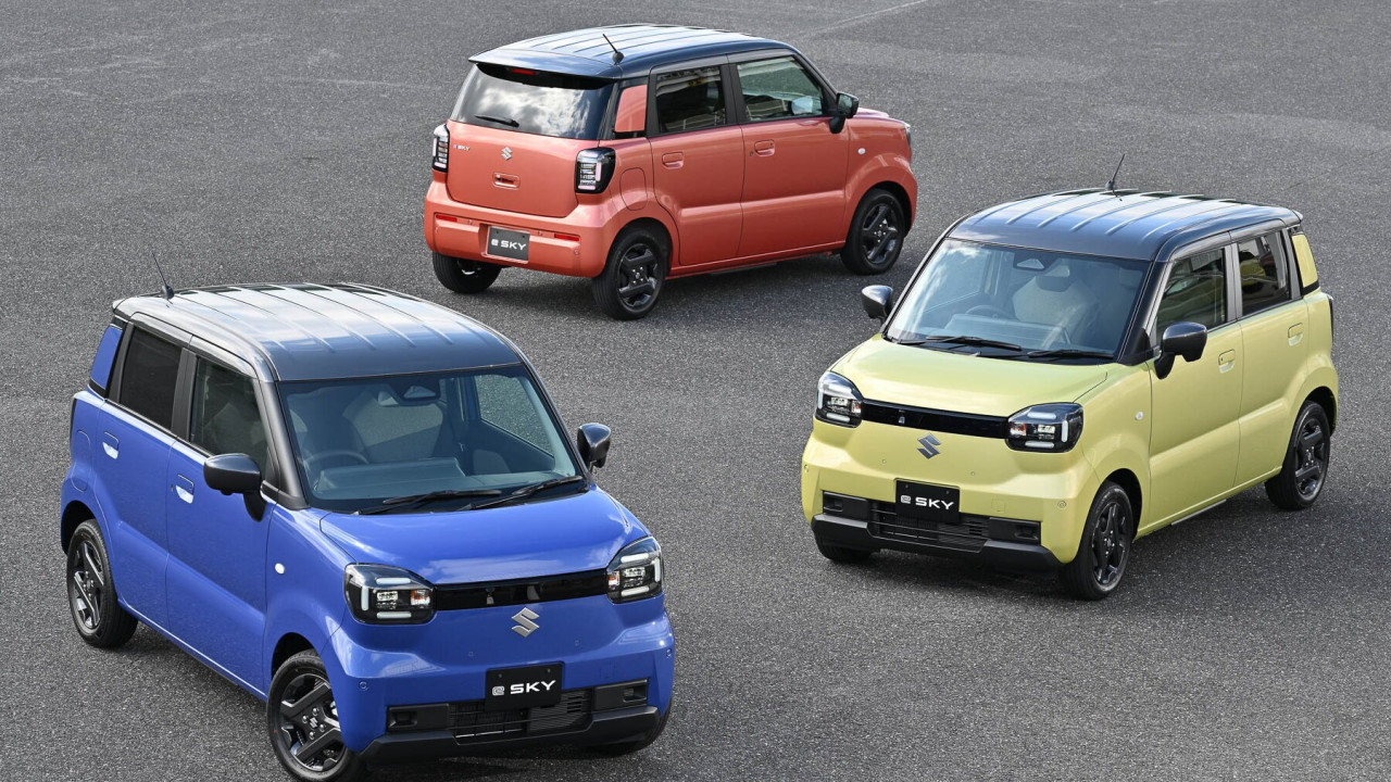 Suzuki unveils e-Sky small electric car
