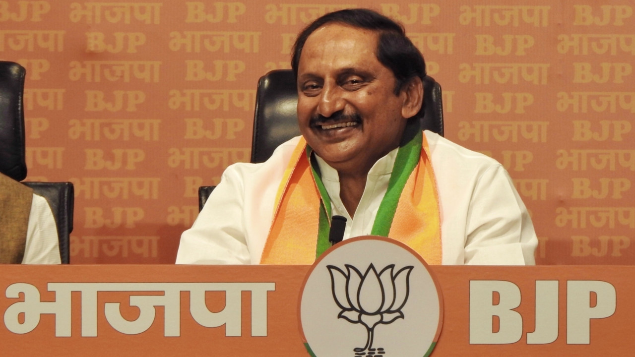 Former Chief Minister Kiran Kumar Reddy as Governor