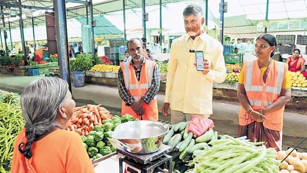 Chandrababu Naidu congratulates PM Modi on 10 years of UPI