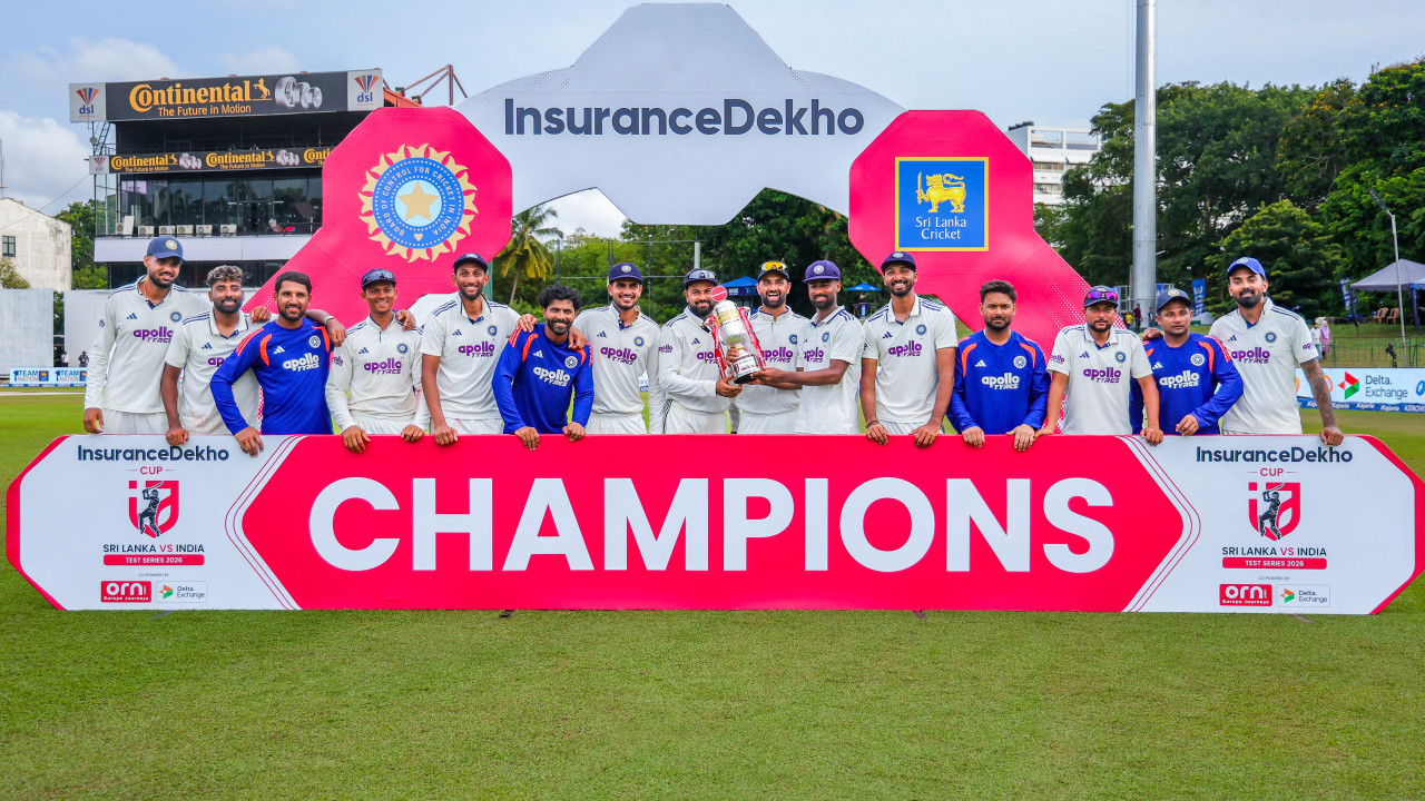 Despite a 1-0 series win over Sri Lanka, India stay in fifth spot in WTC standings