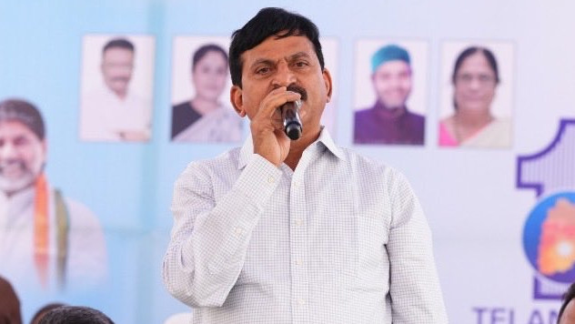 Ponguleti Srinivas Reddy promises Indiramma houses for all eligible poor