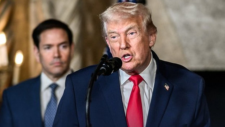 Donald Trump sensational comments on Iran military action not over yet