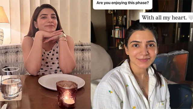 Samantha Ruth Prabhu open talk on pregnancy weight gain details