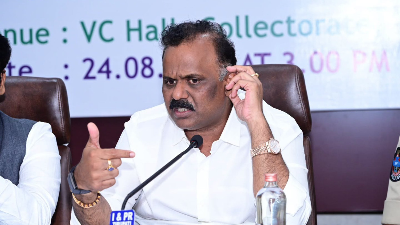 Minister Anagani says Bopparaju behavior is raising suspicions