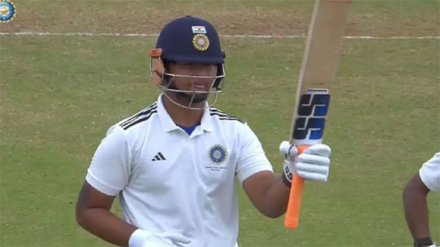 Vaibhav Suryavanshi breaks 57 year old record in Duleep Trophy at age 15