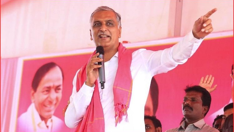 Harish Rao slams Revanth Reddy over Veligonda Project inauguration in Andhra Pradesh