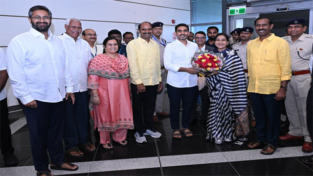 Nara Lokesh lays foundation stone for AIG Hospitals in Visakhapatnam with 2000 crore investment