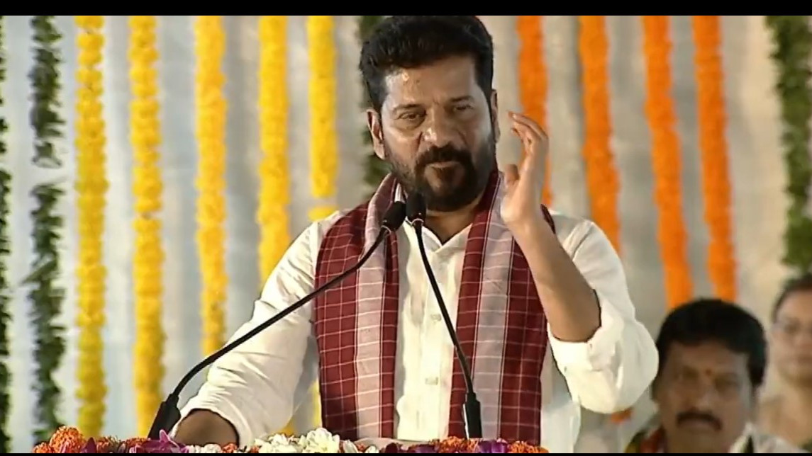 Revanth Reddy slams KCR saying Congress achieved in two years what BRS failed in ten