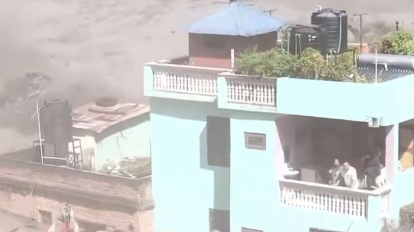 Nepal Floods All Houses Collapsed But How Did This One House Survive