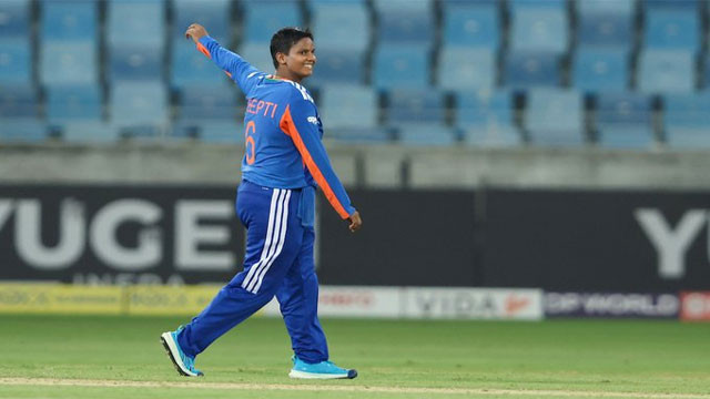 New history in Womens T20 cricket Deepti Sharma becomes top wicket taker in the world