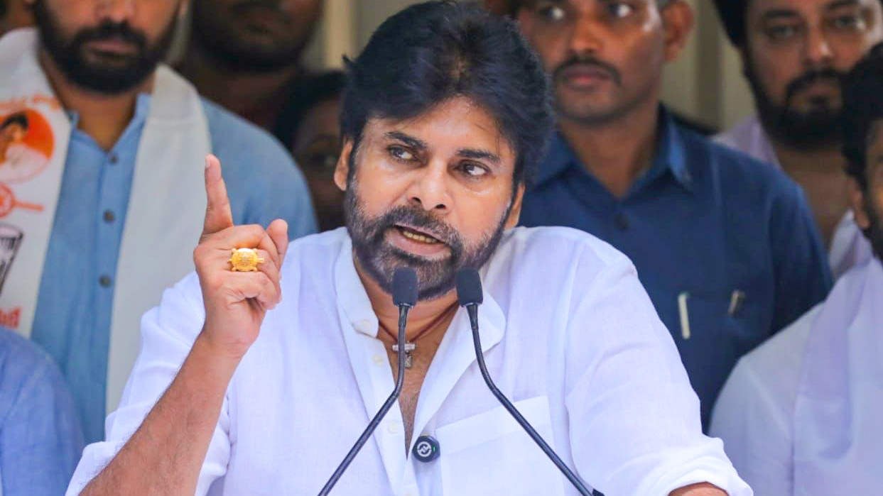 Pawan Kalyan says India is racing ahead even as the world falters
