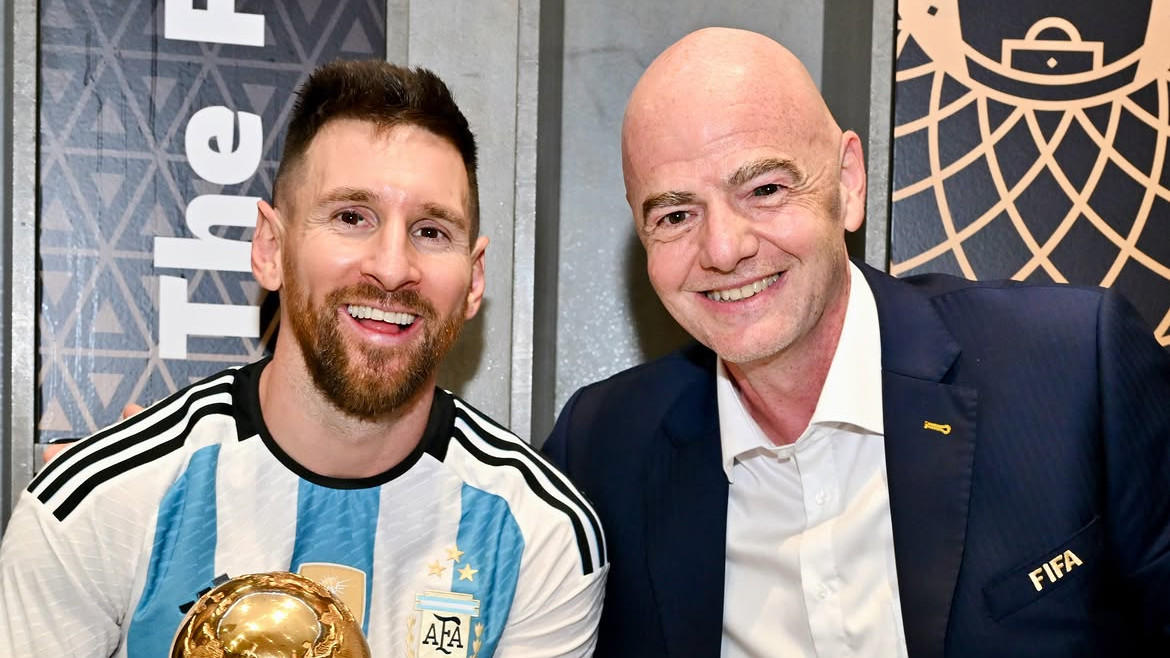 FIFA Prez Infantino hails Messi’s ‘extraordinary career’ after Argentina great’s retirement