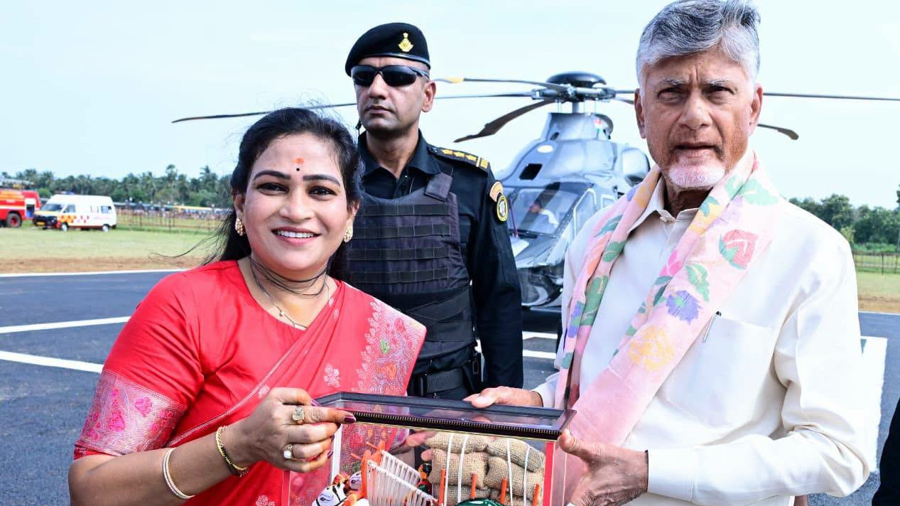 Vangalapudi Anitha hails Chandrababu Naidu for completing Polavaram left canal works