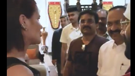 CM Sir I want a photo with you Ronaldo sister video goes viral