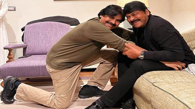 Chiranjeevi wishes Pawan Kalyan long life saying he shares family love with the public