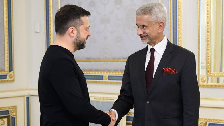 S Jaishankar meets Zelenskyy as Ukraine President thanks India for peace efforts