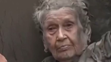 Guna Maya Bohara 91 year old woman survives after keeping head above mud water for hours