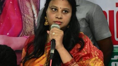 Konda Surekha daughter curses Revanth Reddy after removal from cabinet