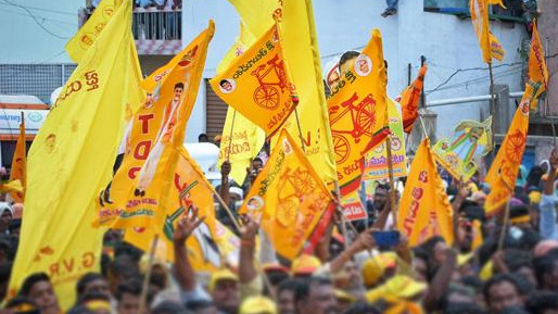 Telugu Desam Party reaches one crore families ahead of schedule in Intintiki Telugu Desam program