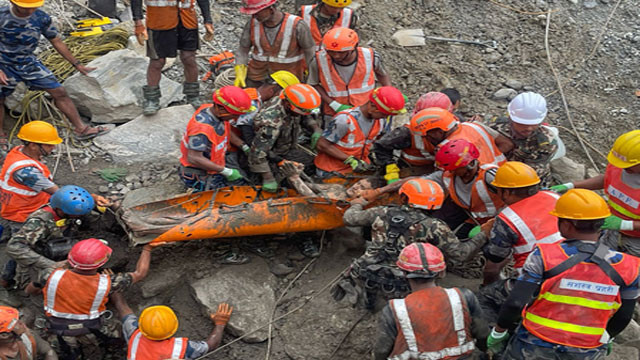 Nepal miracle as two workers rescued alive from tunnel after nine days