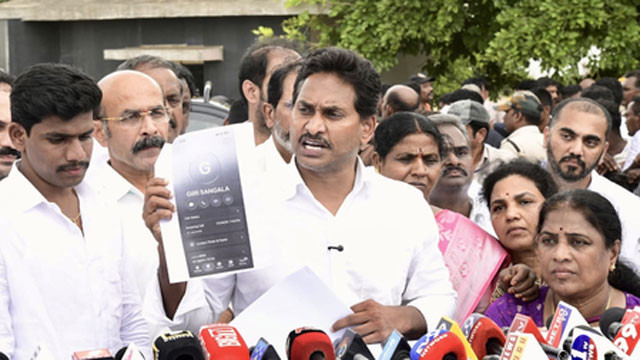 YS Jagan Mohan Reddy calls Nara Lokesh literacy rate claims false propaganda