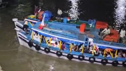 Mumbai coast tension Ferry with 38 people develops technical snag