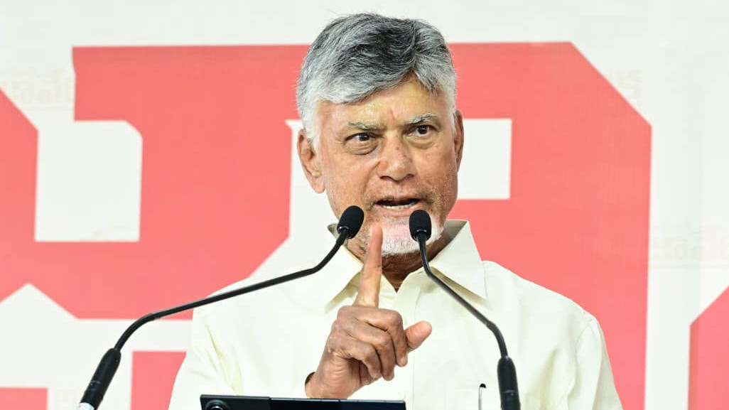 Chandrababu Naidu says only a teacher can replace another teacher