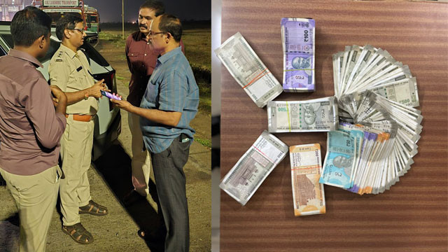 Illegal collections at tollgate Nellore transport official arrested