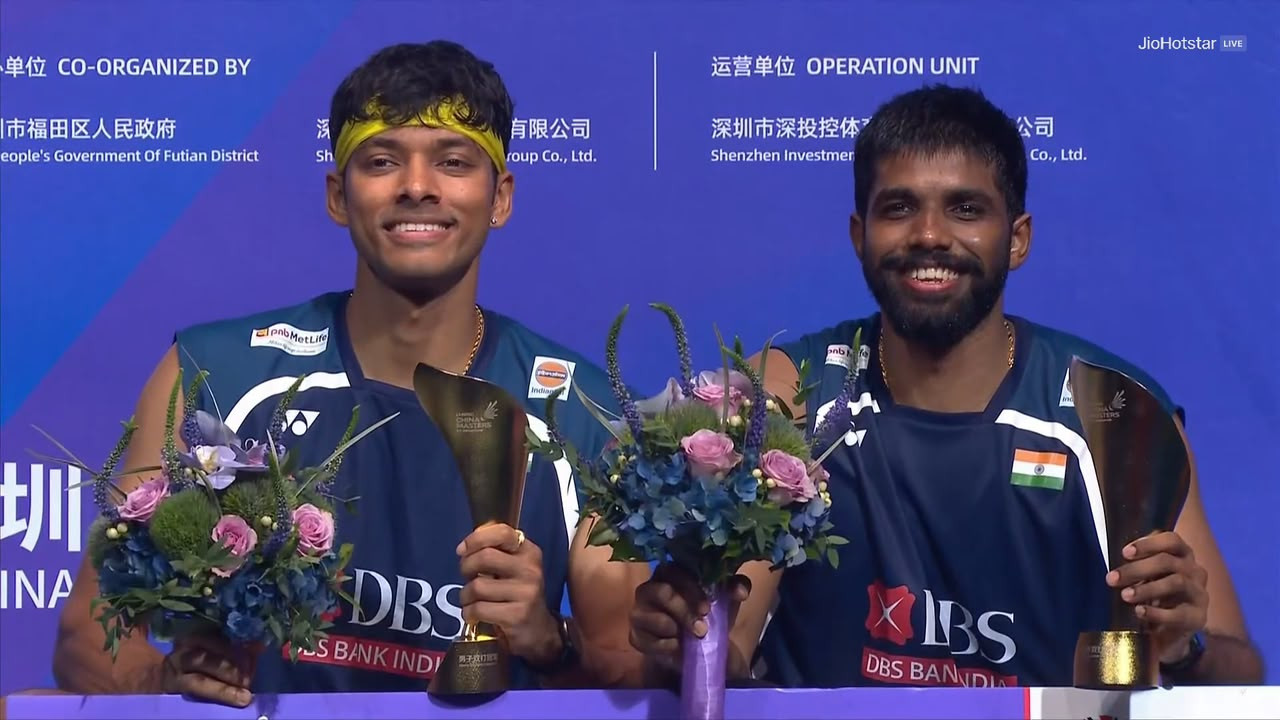 Satwik Chirag Create Sensation Win China Masters Title