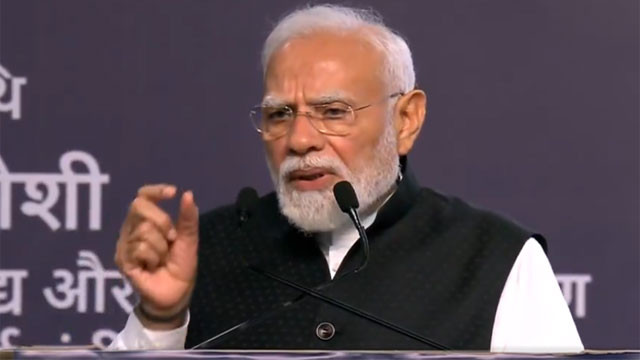 PM Modi says I gave Dimagi Naxal pill and they all came out