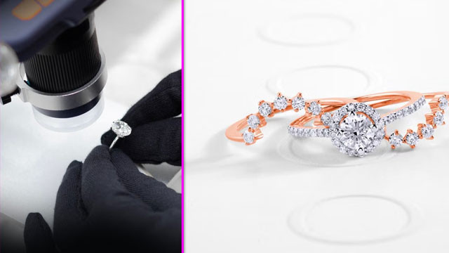 Lab Grown Diamonds are like real diamonds but 90 percent cheaper