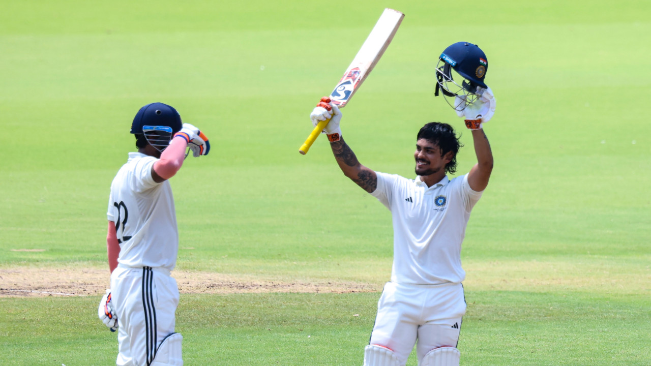 Duleep Trophy Final Ishan Kishan double century powers East Zone to 708 runs