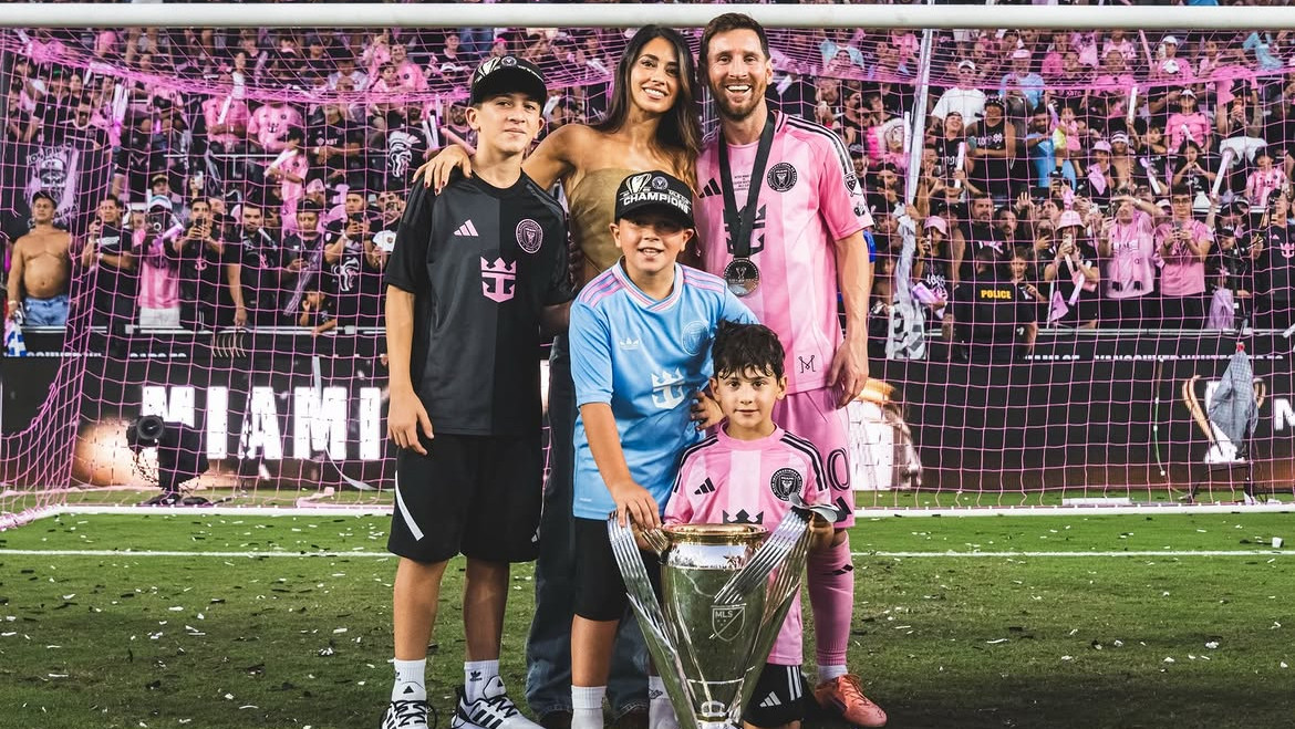 Lionel Messi's son Mateo leads Inter Miami Academy to Naples Cup title