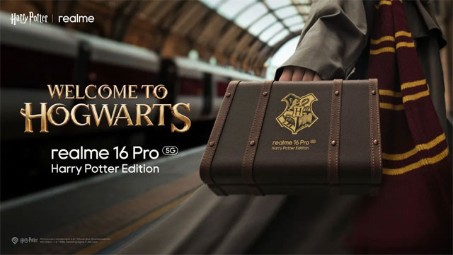 Magic world in your hands Harry Potter Special Edition phone from Realme