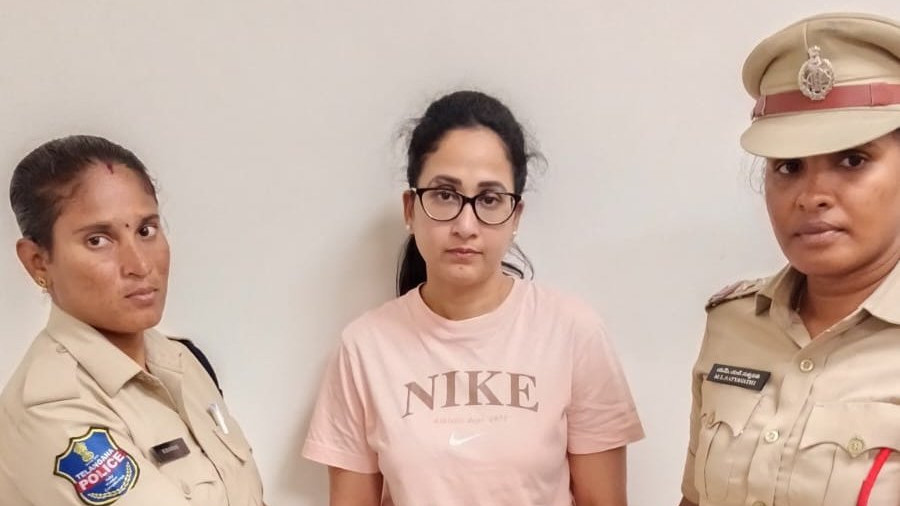 YouTuber Nandana appears before police claims husband handled everything