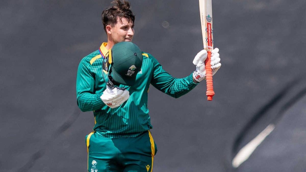 Jordan Hermann World record on debut South African batter wonderful century